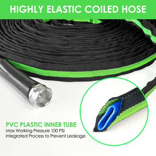 RV Drinking Water Hose, Lead-Free, Fabric Reinforced, Lightweight, 3/4 GHT Fitting, Abrasion Resistant