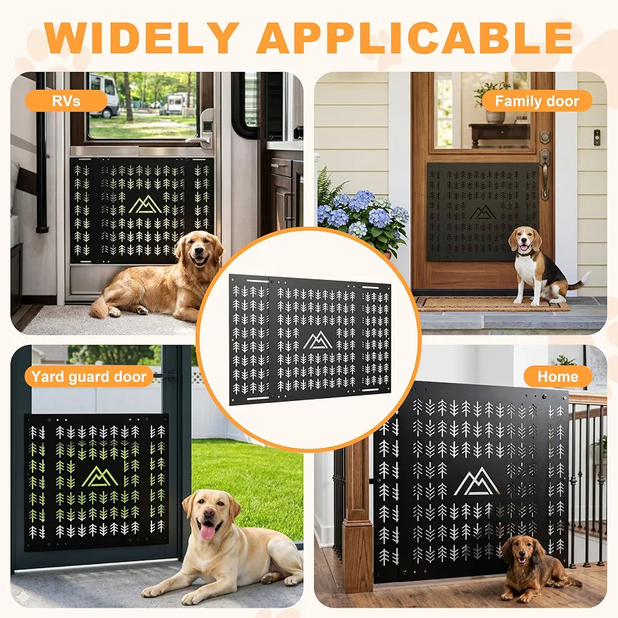 RV Screen Door Protector for Dogs Adjustable