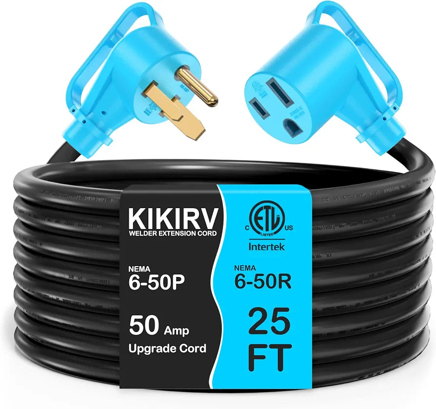 50Amp 25FT Welder Extension Cord 10 AWG