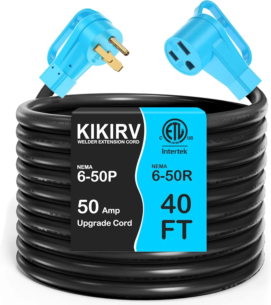 50Amp 40FT Welder Extension Cord 8 AWG